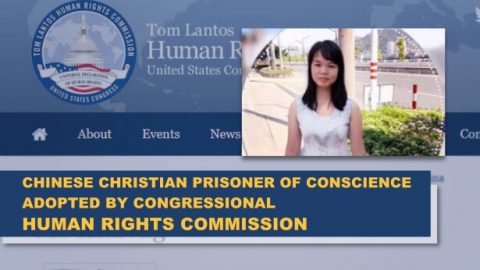 Chinese Christian Prisoner of Conscience Adopted by Congressional Human Rights Commission
